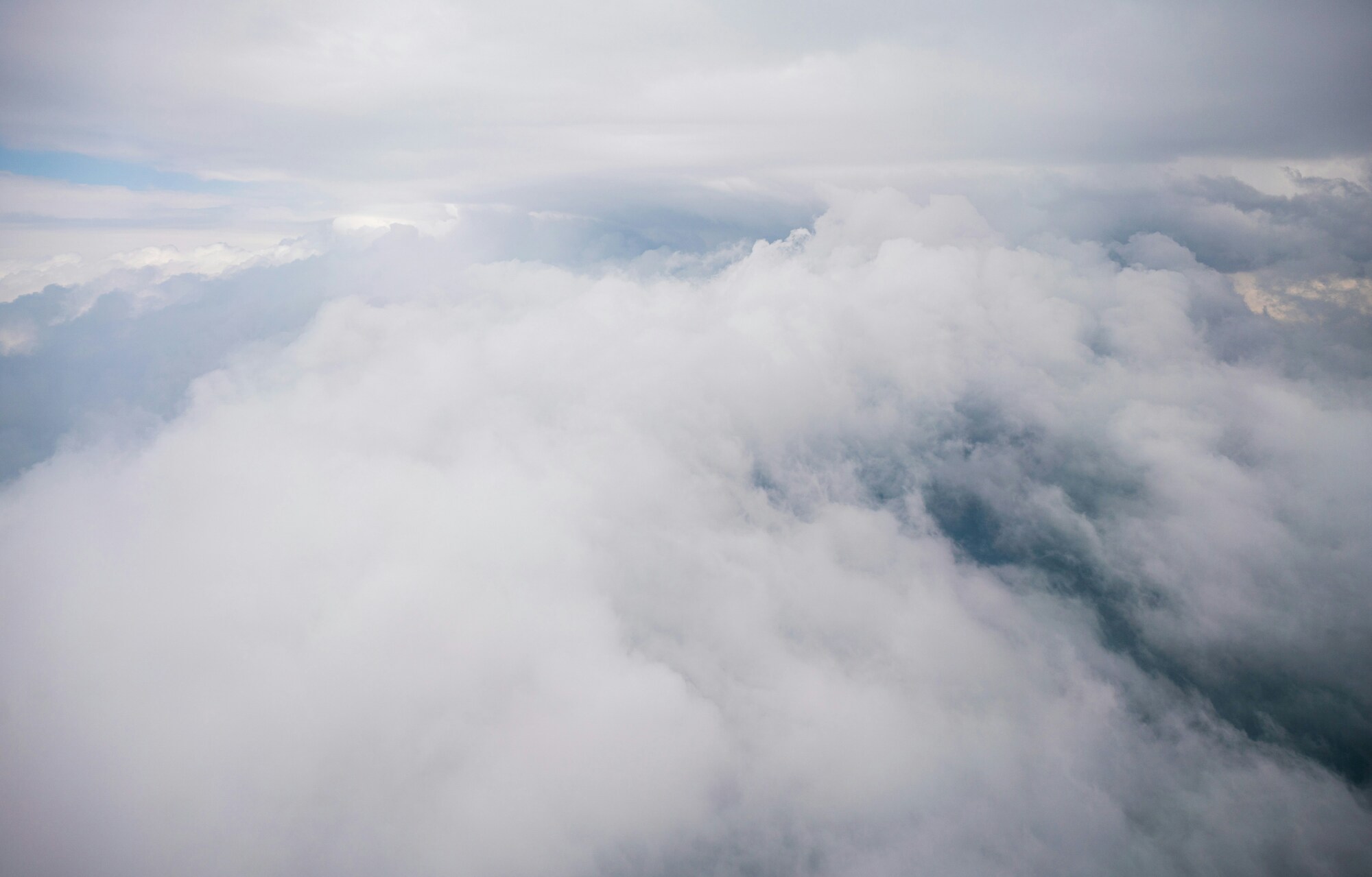 Flying in the clouds